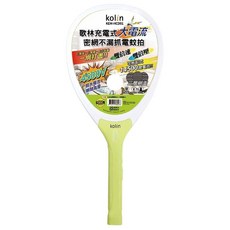 Kolin 歌林 USB充電式密網電蚊拍 (一張訂單一支), 綠色