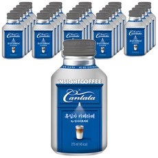 LOTTE 樂天 黑芝麻拿鐵咖啡, 1罐, 275ml, 24罐