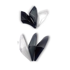 SLO JET SL/SL /SR 前後方向燈殼組 - 多色可選，提升視覺效果, 選項(左+右/組), 前方向燈殼-深燻黑, 1套