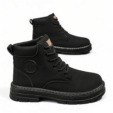 차쿠 남성 빈티지 카고 부츠 워커 통굽 하이탑 운동화 전술 작업 아웃도어