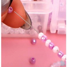 73스토어 비즈공예도구 비즈바늘 0.5mm