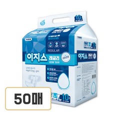 이지스 레귤러 대형(L) 와이드매직벨트 겉기저귀, 대형, 5개, 10매입