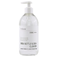하이비 젖병 식기세정제 액상 용기 레몬향, 1개, 500ml