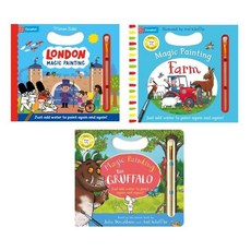 Gruffalo/London/Farm 神奇水畫冊套組 (共三冊)(硬頁書) - Julia Donaldson, 詳見詳細資訊
