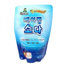 베이킹소다 리필용 400g 주방용 청소용 세탁용, 1개