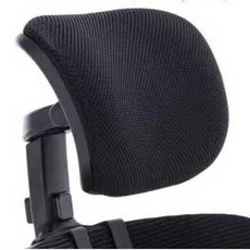 책상 의자 머리받침 매쉬 사무실의자 헤드 레스트 높이조절 1호 헤드레스트 검정 테두리