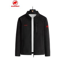 MAMMUT 마무트 매머드 오리털 외투 남자 가을 겨울 큰 사이즈 스웨이드 캐주얼 칼라 카디건 기모 두꺼운 맨투맨 재킷 붐