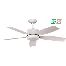 穩帝士 60吋直流變頻吊扇燈 遙控 22瓦LED, 白