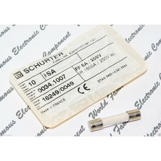 瑞士SCHURTER FF 5A 250V SA(超快熔) 6.3 x 32mm 灌沙防爆型 保險絲 - 1顆, 1個
