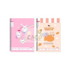 까코 아이비스 초등슬림쓰기노트 10칸 여아용 학습용 노트, 랜덤1개, 1개, 랜덤