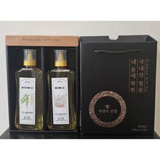 고가네 지리산 산청 자연벌꿀 선물세트 아카시아벌꿀 야생화벌꿀 1kg x 2ea, 2개