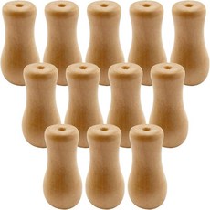 LIANXUE 12pcs Wood Cord Tassels Window Blind Knobs Small Pendants Drop Pull End Rolling Curtain Pe, LIANXUE 12pcs Wood Cord Tassel