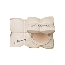 MUZIGAE MANSION 美肌綁繩持久水光氣墊粉餅 1殼1蕊, 米 N22, 1個