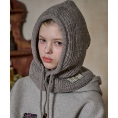 CPGN STUDIO 리브 버튼 바라클라바 그레이