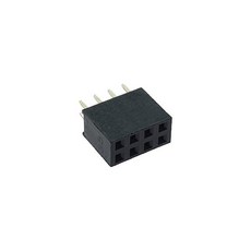 핀헤더소켓 2X4P 스트레이트 2.54MM, 1개