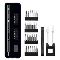 icar EV7 스탠다드 전동 드라이버 미니 드라이버 공구 28종, 1개