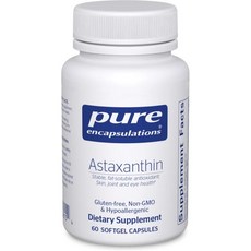 퓨어인캡슐레이션 Pure Encapsulations Astaxanthin | Antioxidant Supplement for Joints Skin and Eye Health, 1개, 120정