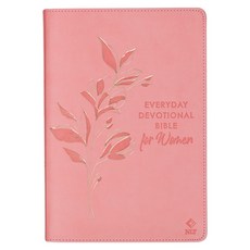 (영문도서) NLT Holy Bible Everyday Devotional Bible for Women New Living Translation Vegan Leather Pin... Leather, Christian Art Publishers, English, 9781639524150