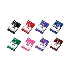 PILOT 百樂 IRF-5S 彩色鋼筆墨水 (5入), 1個, IRF-5S-P  粉紅色