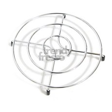 앤서룸 냄비받침 원형 실리콘냄비받침대, 블랙