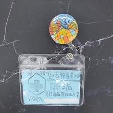 糖果包裝 外星人 貓咪 狗狗 無尾熊 北極熊 兔子徽章 護理師識別證/易拉扣/伸縮扣/護士/醫療人員/醫師/學生/證件, 1個