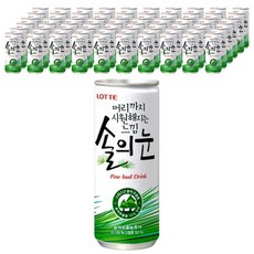 솔의눈 240ml 30캔x2 사무실 간식 비품, 60개
