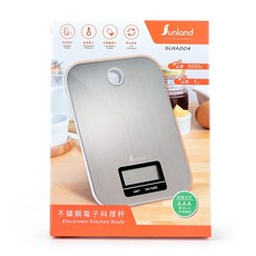 不鏽鋼電子料理秤 觸控面板 自動關機 防滑 SLHA004, SLHA004 不鏽鋼電子料理秤