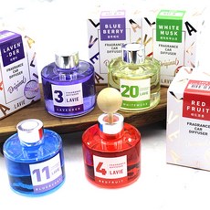 라비에 대용량 차량용디퓨저 120ml_ 레드프룻, 단품, 1개