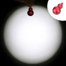 LIGHTFE MINI01 키체인 플래시라이트 미니 라이트는 가볍고 작고 밝습니다 미니01 블랙, Mini02-Red, 1개, Mini02-레드