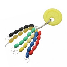 6알 스토퍼 찌멈춤 고무 스토퍼 밀림방지고무, 1개