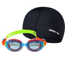 조그스 리틀 소닉 에어 + 아레나 스판수모, 블루/오렌지&그린+블랙수모, 1개