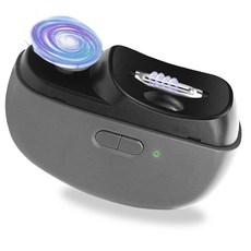 민루플 3in1 무선 저소음 휴대용 전동 손톱깎이 Type-c 충전식 led 조명모드 400mAh, 1개, 그레이