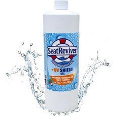 해양 비닐 보호제 자외선 차단제 코코넛 향 보트 시트 골프 카트 플라스틱 | 기름지지 않음 매트 마감 가벼운 젤 32온스