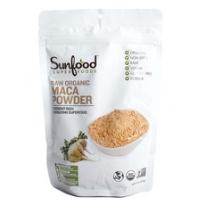 Sunfood 無麩質素食瑪卡粉, 1個, 227克