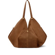 베르사체 라지 프로테아 스웨이드 숄더 백