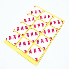 내옆채움가게 강력 폼 양면테이프 사각 25x25mm 12개입 욕실용양면테이프