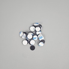 아트박스/굿즈하우스 부착식 원형 고무 자석 스티커 15mm