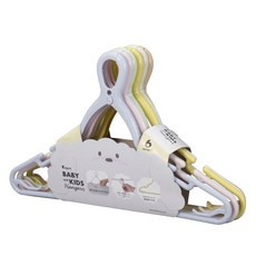 CB Japan Kogure 兒童用抗風防脫落曬衣架 六入組｜兒童衣架 防風衣架, 1個