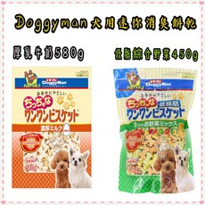 Doggyman 迷你犬用餅乾 野菜口味 消臭餅乾, 1個, 迷你低脂5種野菜消臭餅乾450g*1包