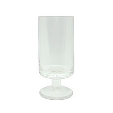 와인 글라스 캔들용기 투명 캔들만들기 재료, 1개
