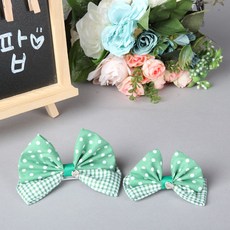 팝앤퍼피 롤리팝헤어핀2종, 그린, 1개