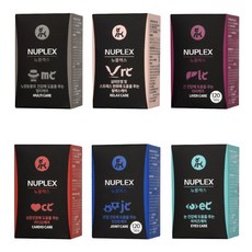 뉴플렉스 강아지 고양이 영양제 120정 6종 눈 관절 심장 간 스트레스 우울증 케어 노견 노묘 멀티 영양제, 1개