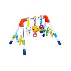 FUNFUNGYM 嬰兒健身架 寶寶玩具 促進感官發展 手眼協調訓練, Multicolor, 1箱