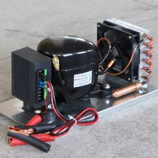 NUH55LA 냉장고 캠핑용 차량 카라반 태양열 차박 캠핑 조절 DC, 1개