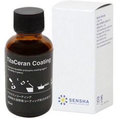 센샤 SENSHA 세차의 왕국 5년 내구형 항균 바이러스 코팅제 살균 탈취【티타세란 코팅】30ml 항균 항바이러스 코팅제 산화티타늄 광촉매 코팅 496003, 30ml