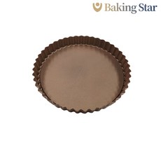 비즈쿡 골드 타르트팬 1호 분리형 틀, 1개