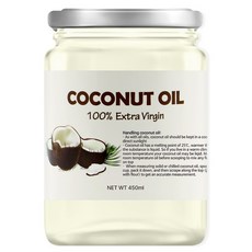 코코넛오일 엑스트라버진 450ml, 1개, 500ml