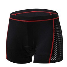 늘ways 자전거 쿠션 팬츠 L 레드 자전거패드바지