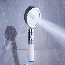 해소미 순한물 샤워기필터헤드 블랙 화장실샤워기, 1개