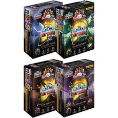 Topps UCC 매치 Attax 2025/26 - 메가 틴 번들 컬렉션의 4개 센추리언 워리어 스파르탄 배틀러 모두 포함.